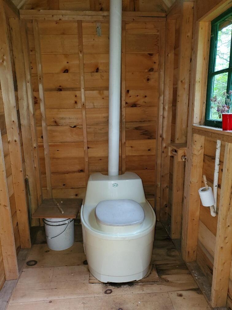 0 Hideaway Cove Road Beddington, ME 04622 - Photo 34 of 55 Biolet composting toilet in privy