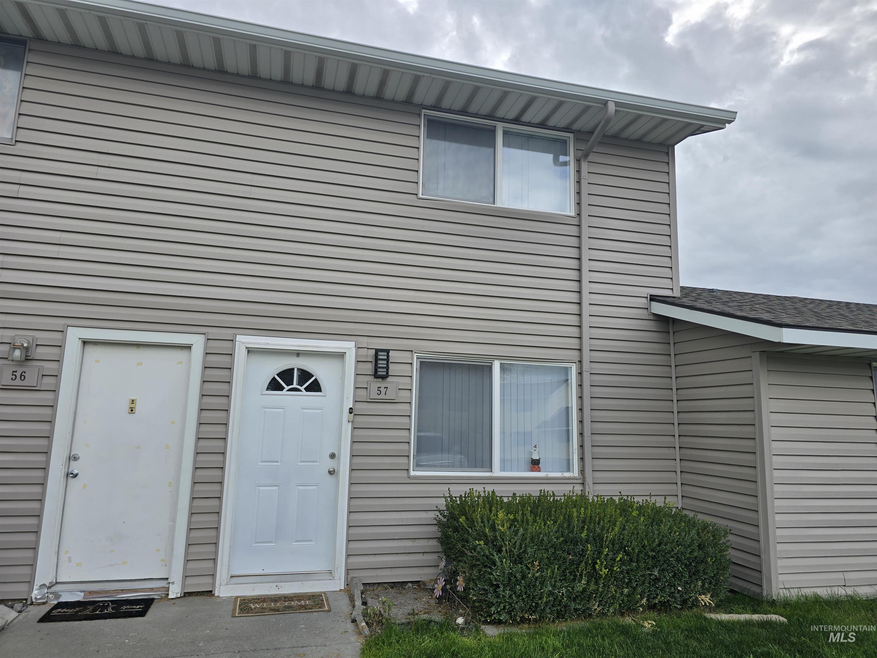 View of exterior entry