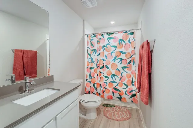 a room with toys and storage