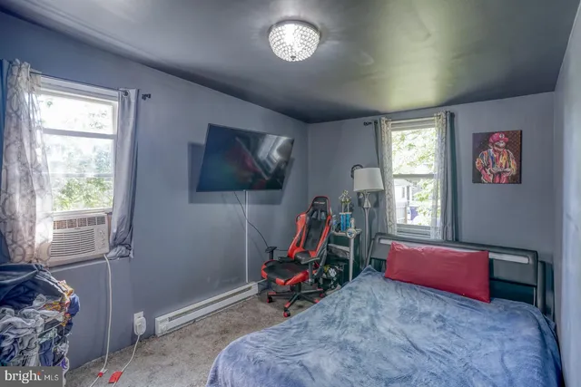 a view of backyard with green space