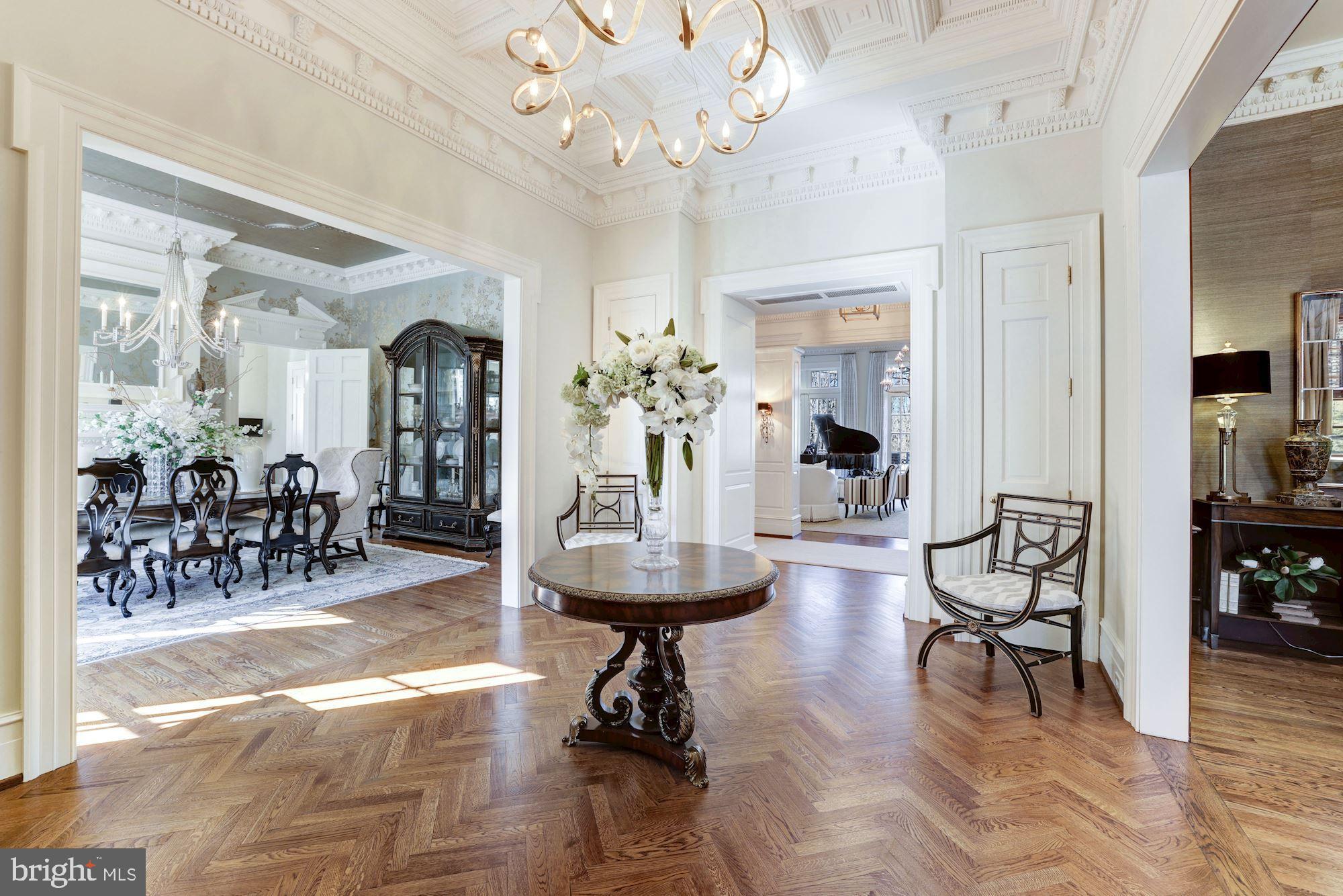 1000 Turkey Run Road McLean, VA 22101 - Photo 2 of 46 Reception Hall with Designer Lighting