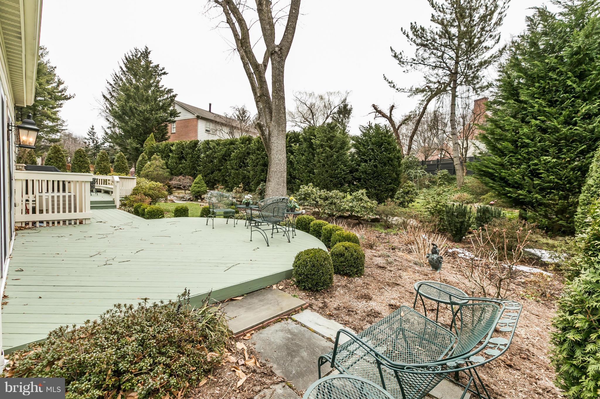 109 Charlesbrooke Road Baltimore, MD 21212 - Photo 23 of 30 a view of backyard with swimming pool and seating area