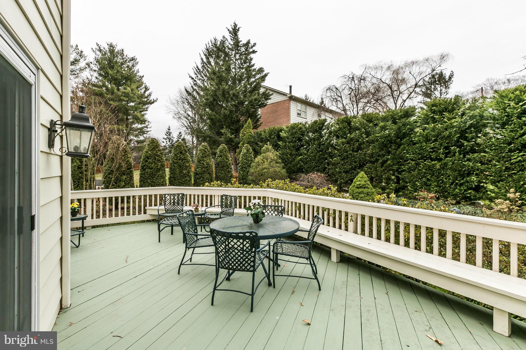 109 Charlesbrooke Road Baltimore, MD 21212 - Photo 26 of 30 a view of balcony with furniture and trees