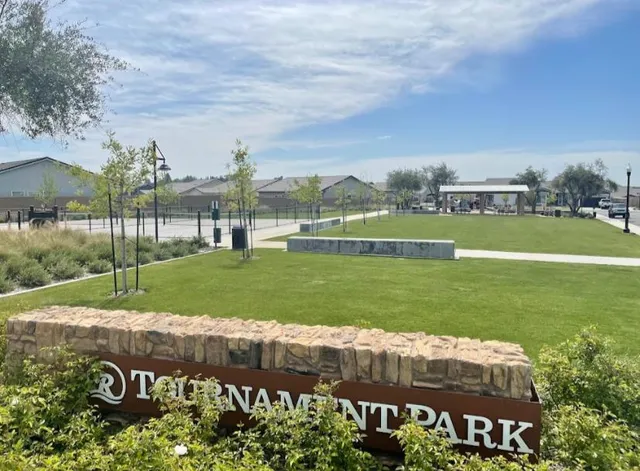 a view of a lake and a building