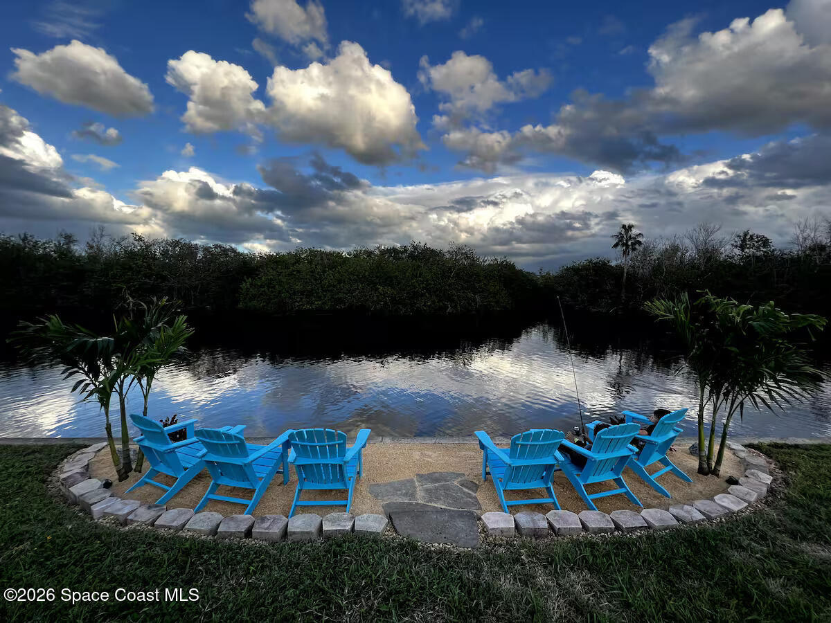 999 Sunswept Road Northeast Palm Bay, FL 32905 - Photo 6 of 85 View of Creek
