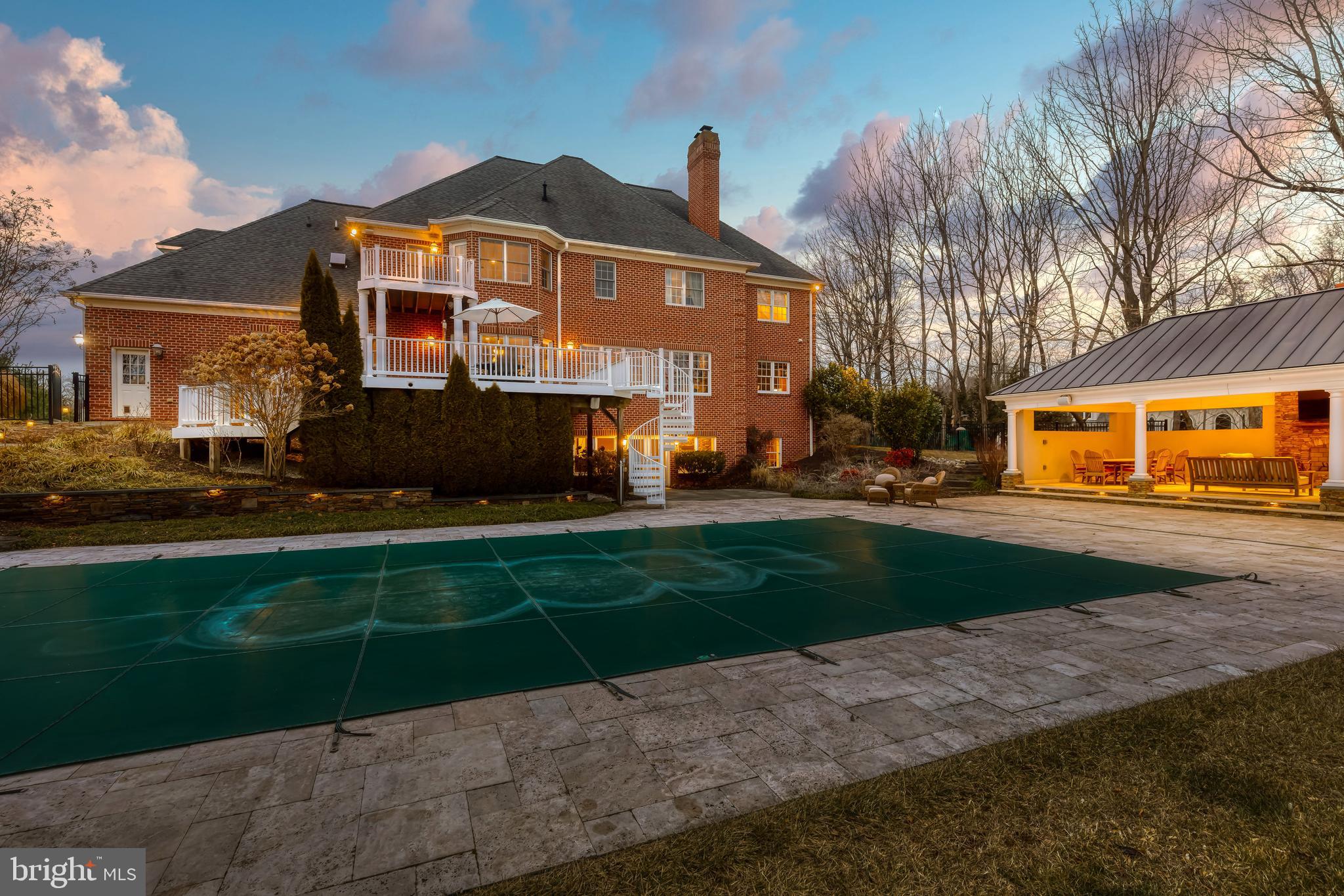 960 Western Run Road Cockeysville, MD 21030 - Photo 47 of 60 Back View & Pool Complex