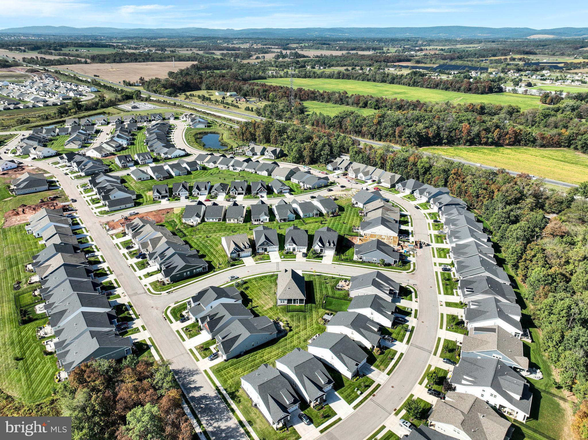 23 Highland View Lane Gettysburg, PA 17325 - Photo 63 of 87 an aerial view of residential houses with outdoor space