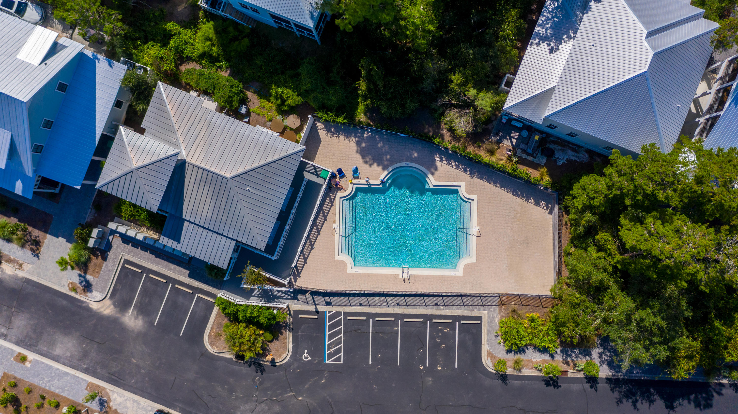 Lot 74 Matts Way Santa Rosa Beach, FL 32459 - Photo 6 of 11 an aerial view of a house with outdoor space and street view