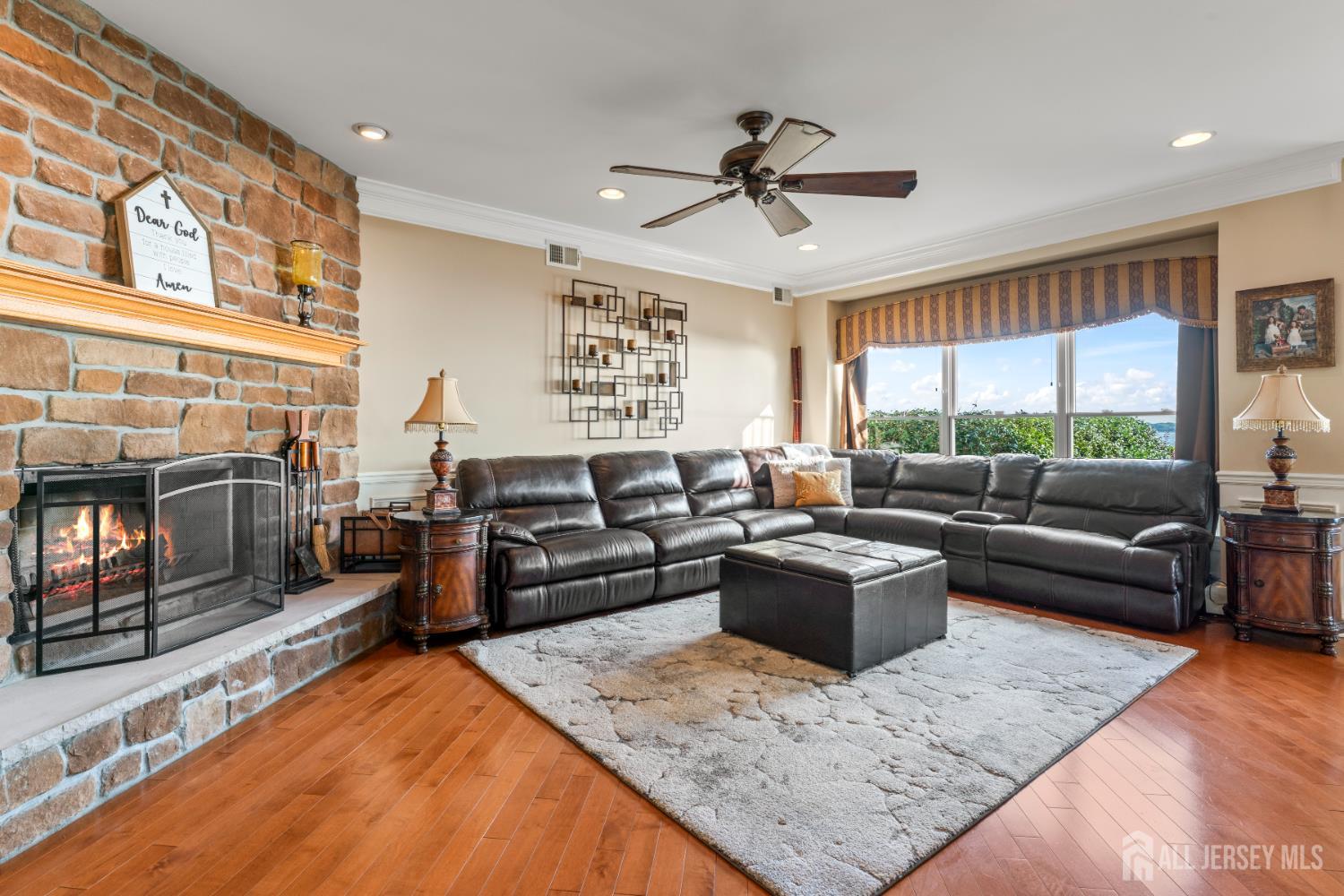 76 Raritan Reach Road South Amboy, NJ 08879 - Photo 39 of 69 a living room with furniture and a large window