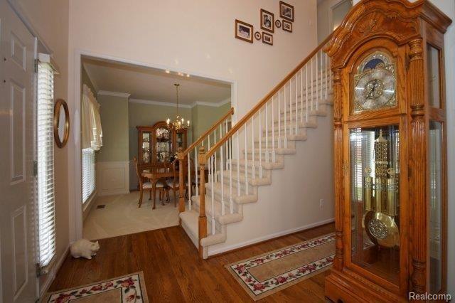 Hardwood Floors in Foyer
