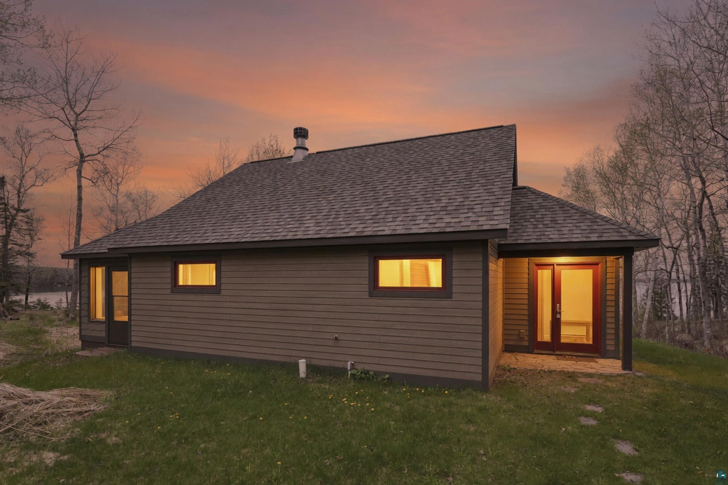 89095 West Romans Point Road Herbster, WI 54844 - Photo 30 of 30 Exterior featuring horizontal siding and an asphalt shingle roof