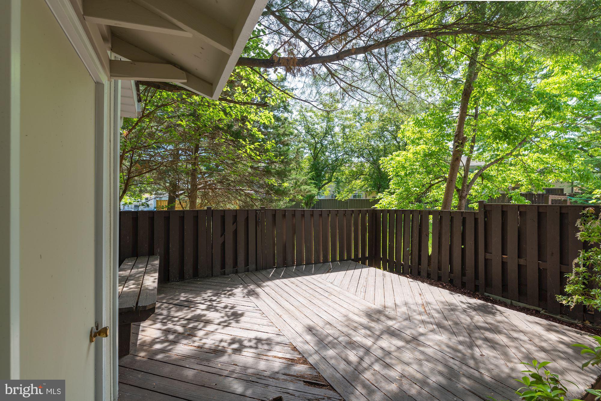 219 North Cottage Road Sterling, VA 20164 - Photo 18 of 21 Large deck in rear