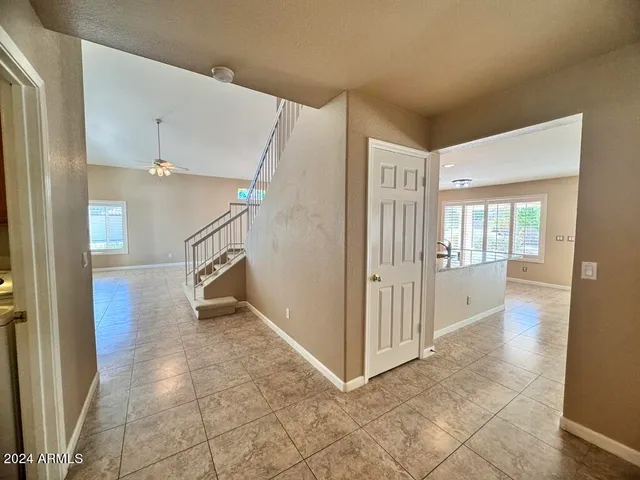 a view of utility room with dryer and washer
