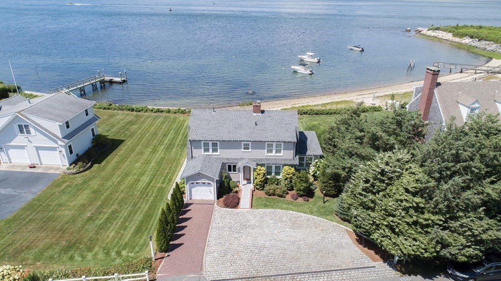 11 Bryant Road Bourne, MA 02532 - Photo 25 of 28 an aerial view of a house with a yard potted plants and large tree