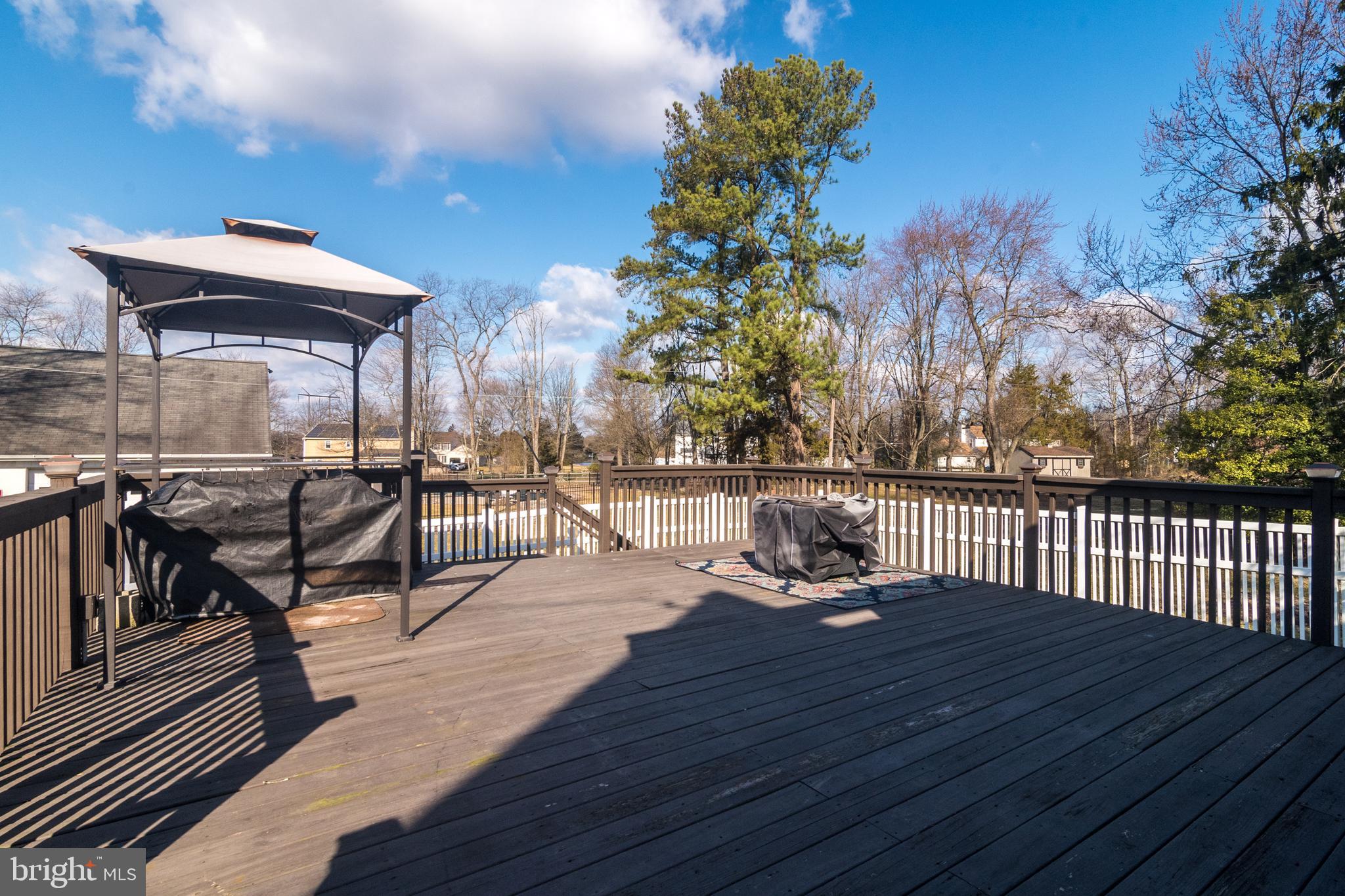 2393 Upper Barness Road Warrington, PA 18976 - Photo 36 of 45 Deck off of kitchen