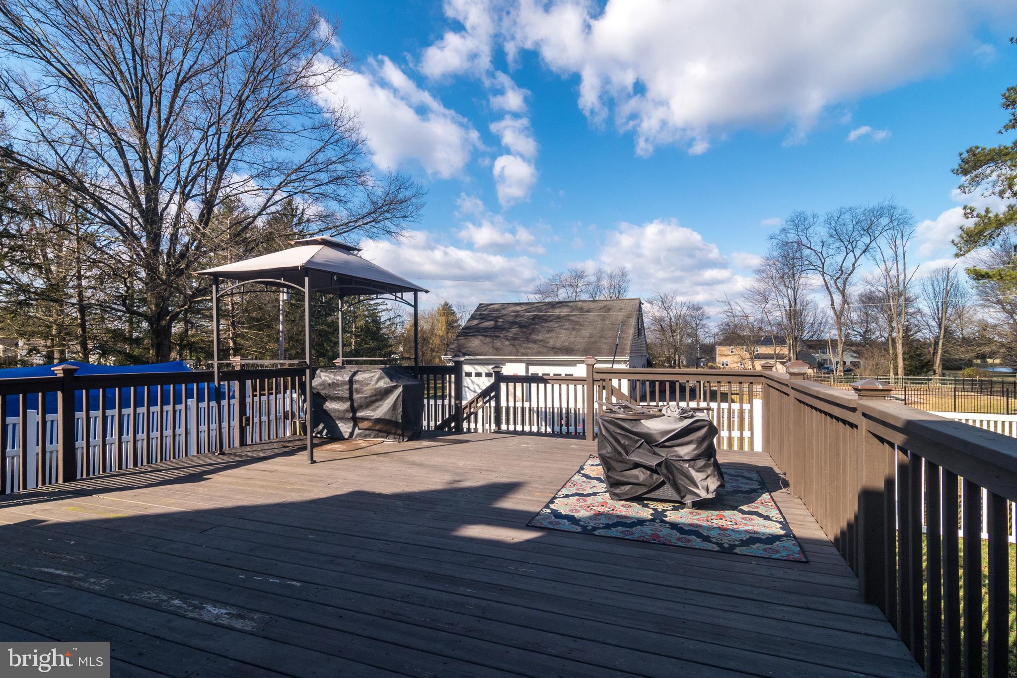 2393 Upper Barness Road Warrington, PA 18976 - Photo 37 of 45 Deck off kitchen