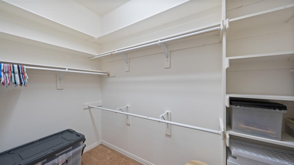 875 Arnold Paul Road Canton, TX 75103 - Photo 18 of 32 a view of an empty walk in closet