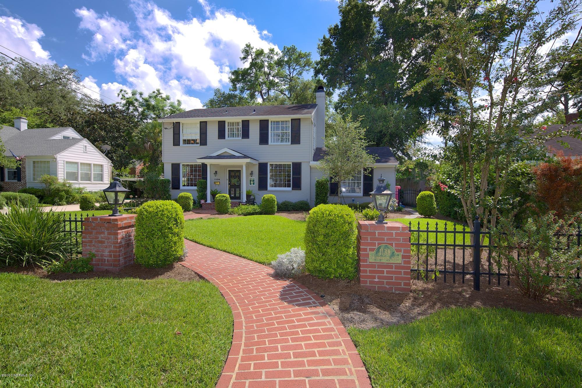 1138 Greenridge Road Jacksonville, FL 32207 - Photo 2 of 36 a view of a house with a garden