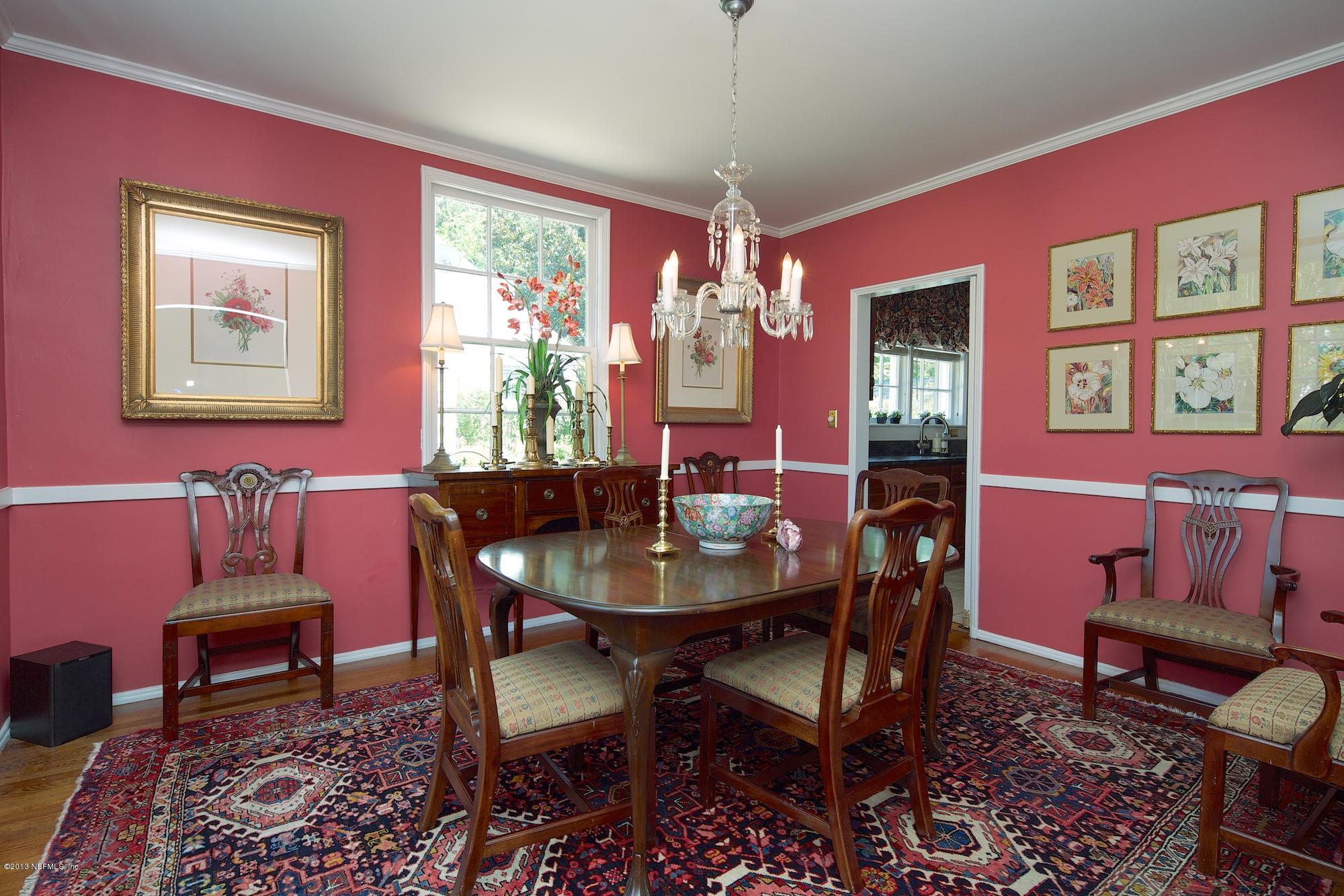 1138 Greenridge Road Jacksonville, FL 32207 - Photo 10 of 36 a view of a dining room with furniture window and wooden floor