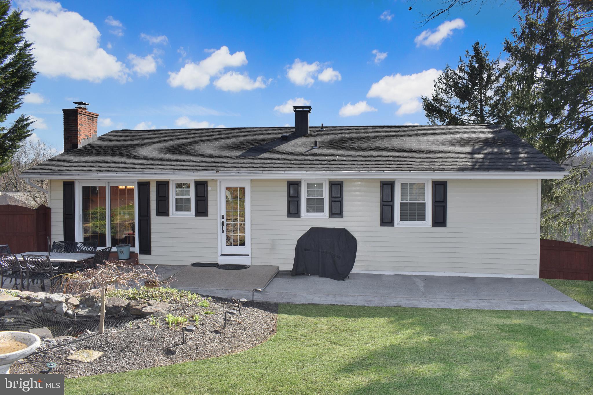 120 Kingbrook Road Linthicum Heights, MD 21090 - Photo 32 of 42 Rear View Elevation w/ Paver Patio