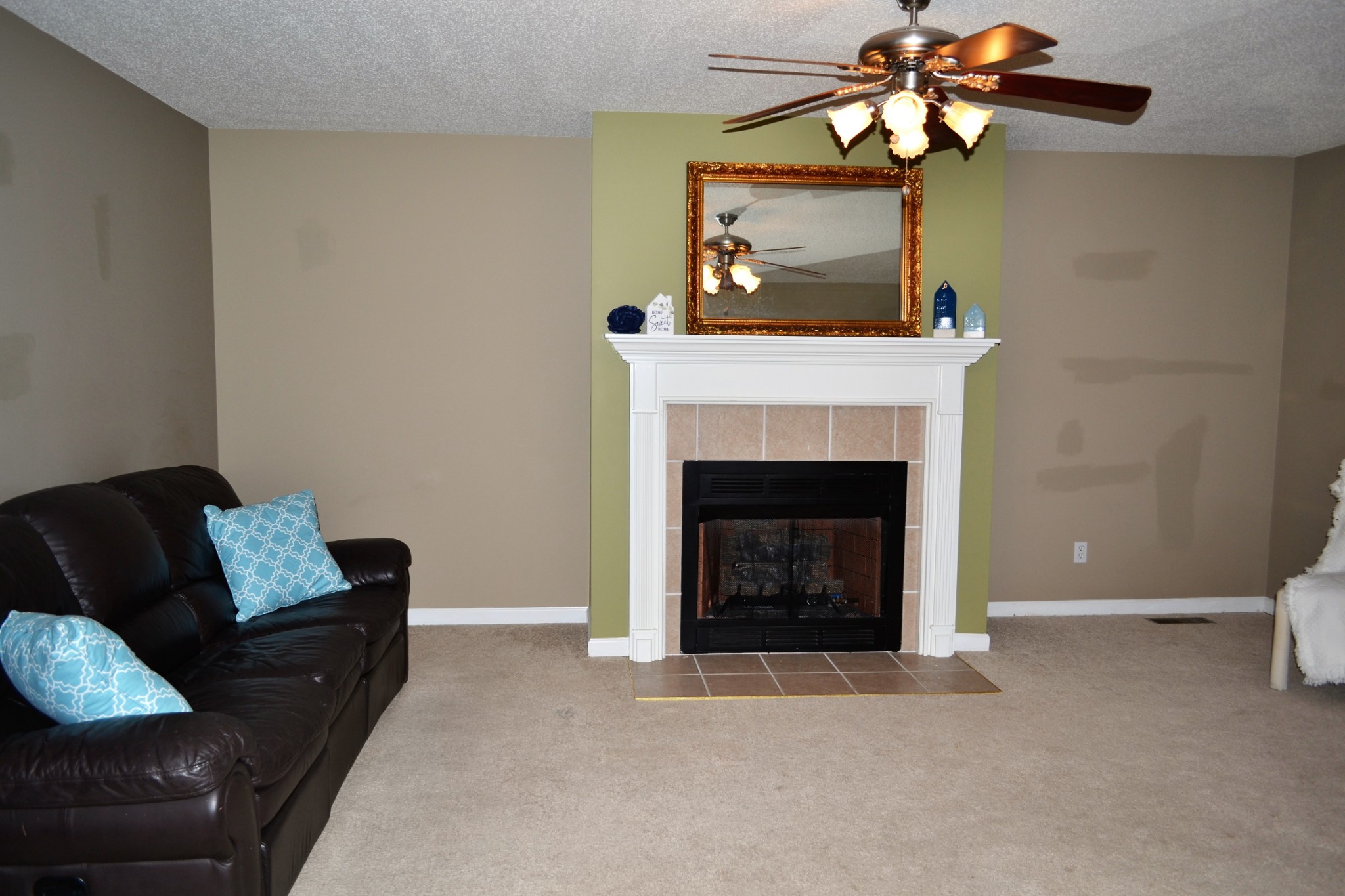 80 Eastridge Road Fayetteville, TN 37334 - Photo 19 of 43 a living room with furniture and a fireplace