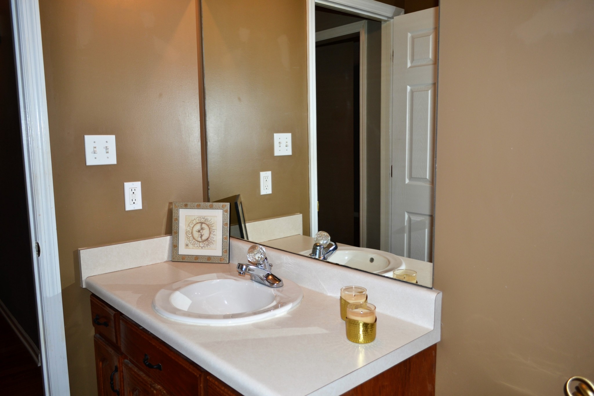 80 Eastridge Road Fayetteville, TN 37334 - Photo 35 of 43 a bathroom with a sink and a mirror