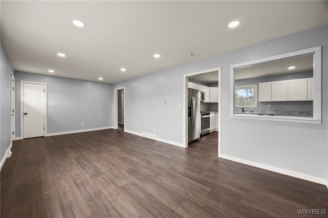 935 Cain Road Brant, NY 14006 - Photo 13 of 26 View from living room into kitchen