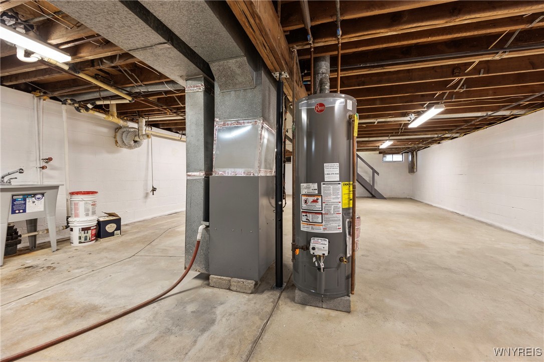 935 Cain Road Brant, NY 14006 - Photo 24 of 26 Basement with newer mechanics