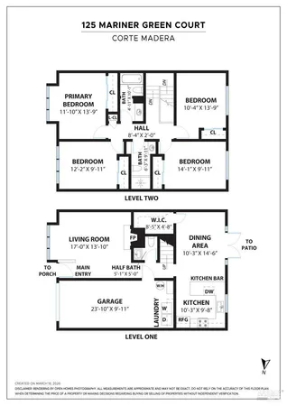 $995,000 | 125 Mariner Green Court, Corte Madera, CA 94925
