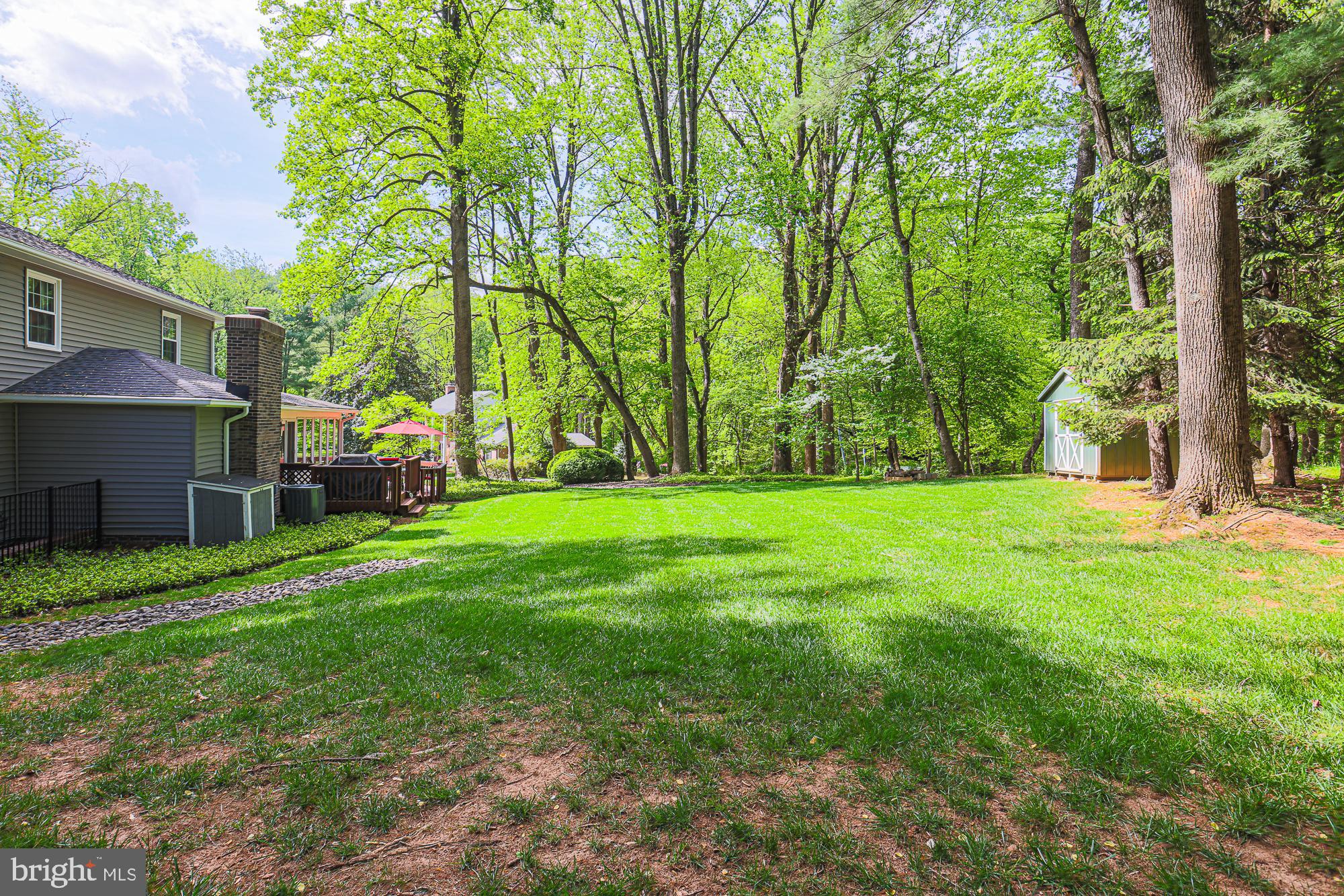 1516 Pinnacle Road Baltimore, MD 21286 - Photo 50 of 53 a view of a backyard with large trees