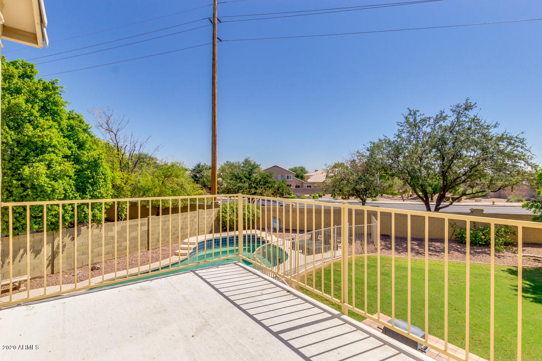 807 West Shellfish Drive Gilbert, AZ 85233 - Photo 26 of 48 View from Walk out Deck