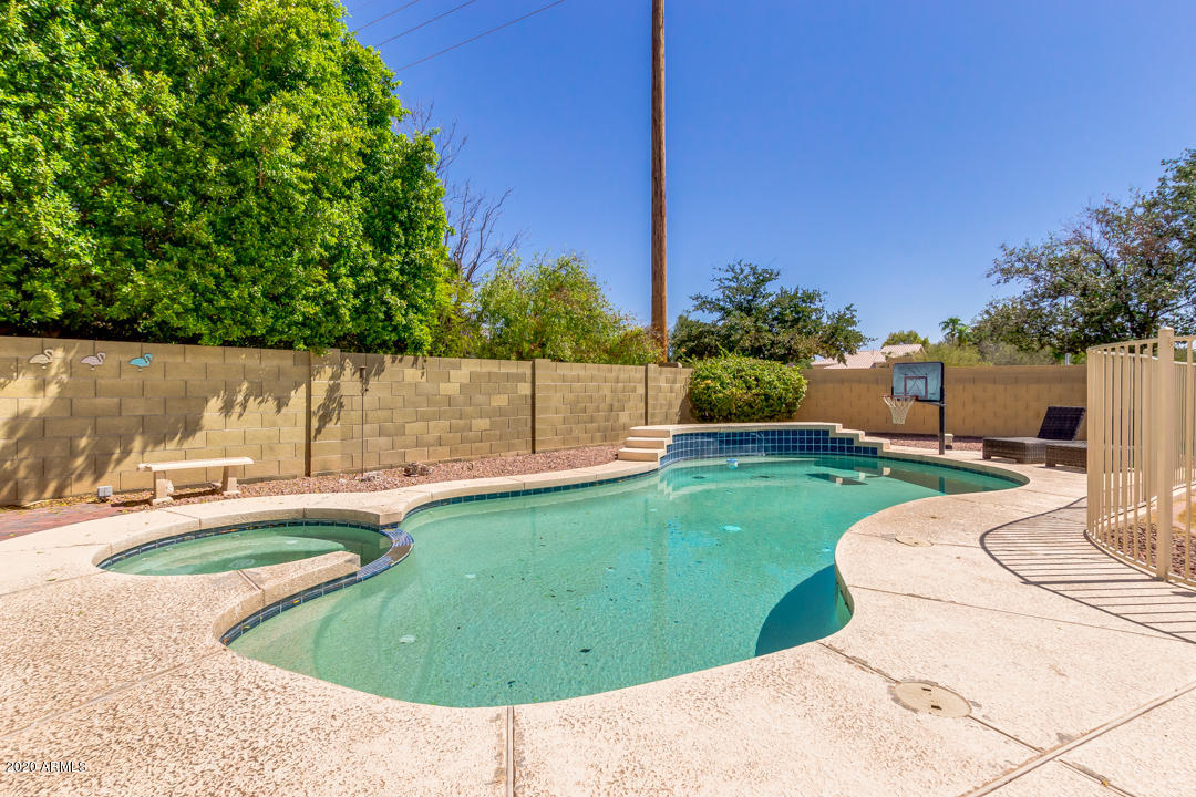 807 West Shellfish Drive Gilbert, AZ 85233 - Photo 44 of 48 Pool with Spa