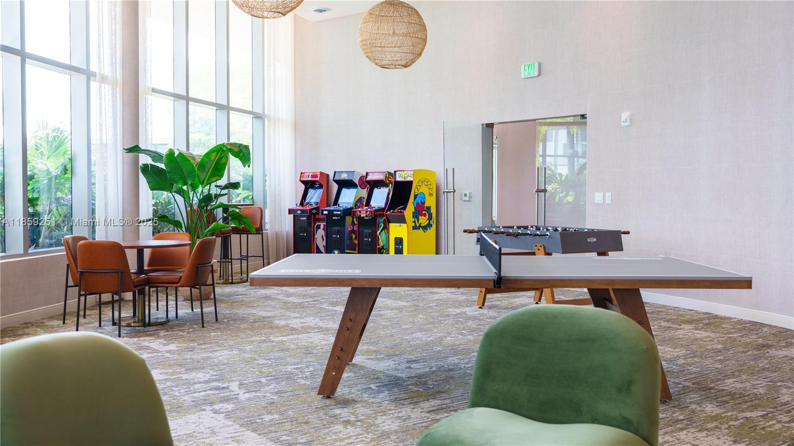 700 Northeast 24th Street, Unit 4101 Miami, FL 33137 - Photo 23 of 68 a living room filled with furniture and a potted plant