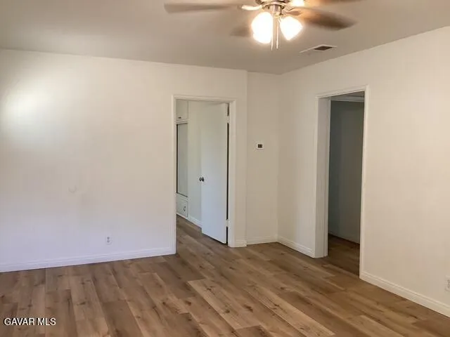 wooden floor in an empty room