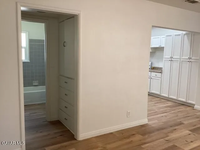 wooden floor in an empty room