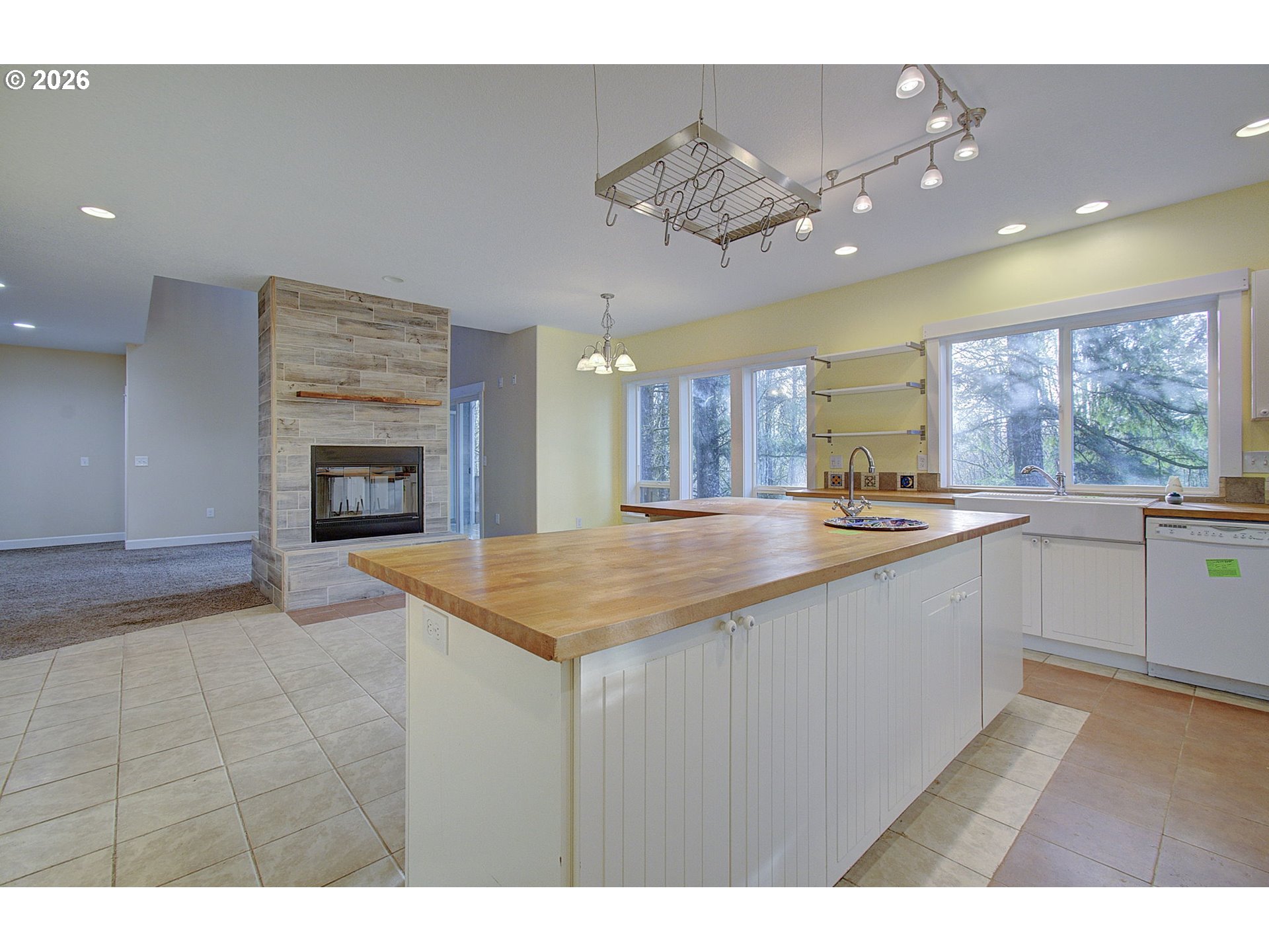 66743 Doetsch Road Deer Island, OR 97054 - Photo 11 of 43 a large kitchen with a sink and cabinets