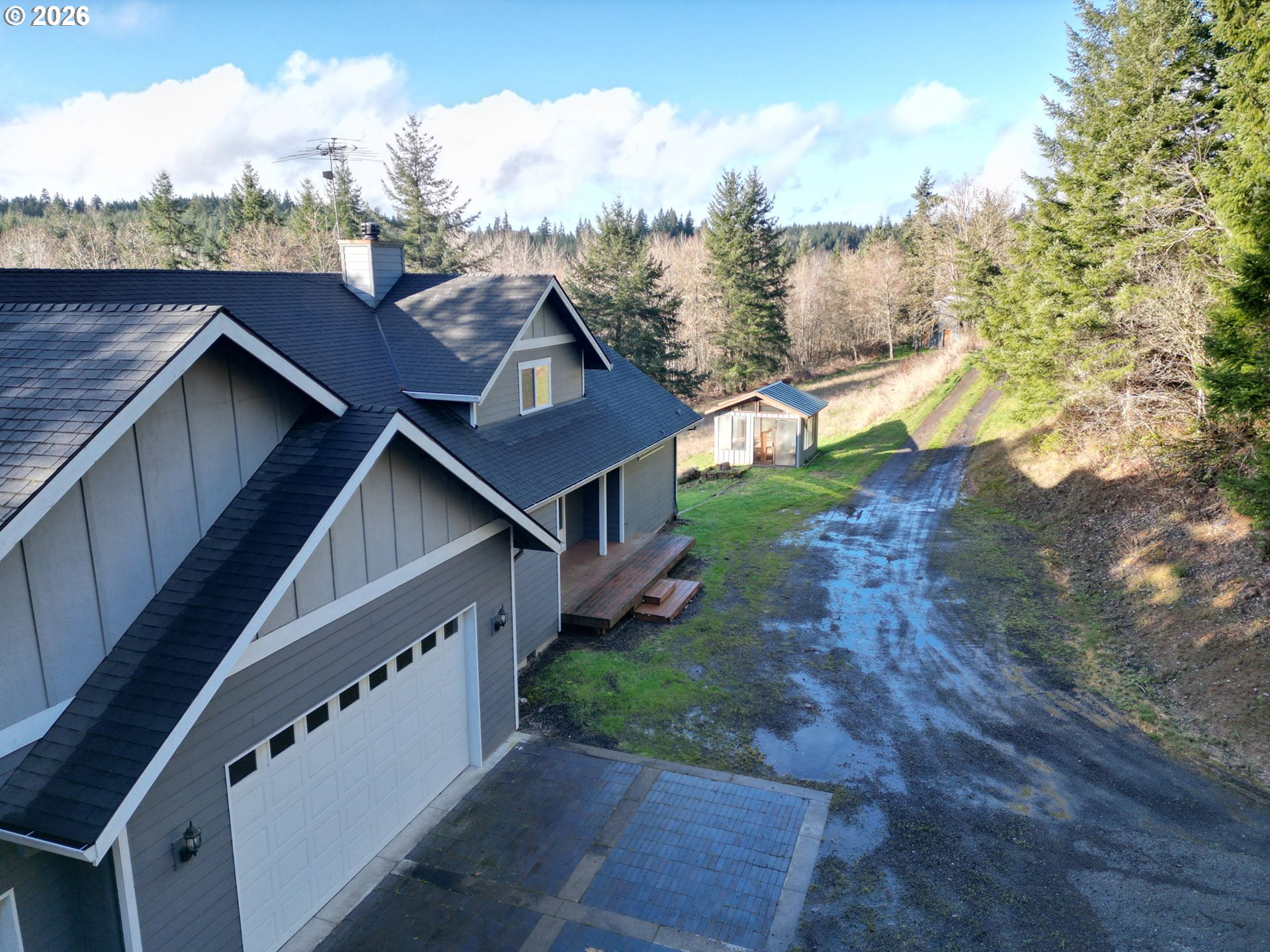 66743 Doetsch Road Deer Island, OR 97054 - Photo 33 of 43 a view of a house with a yard