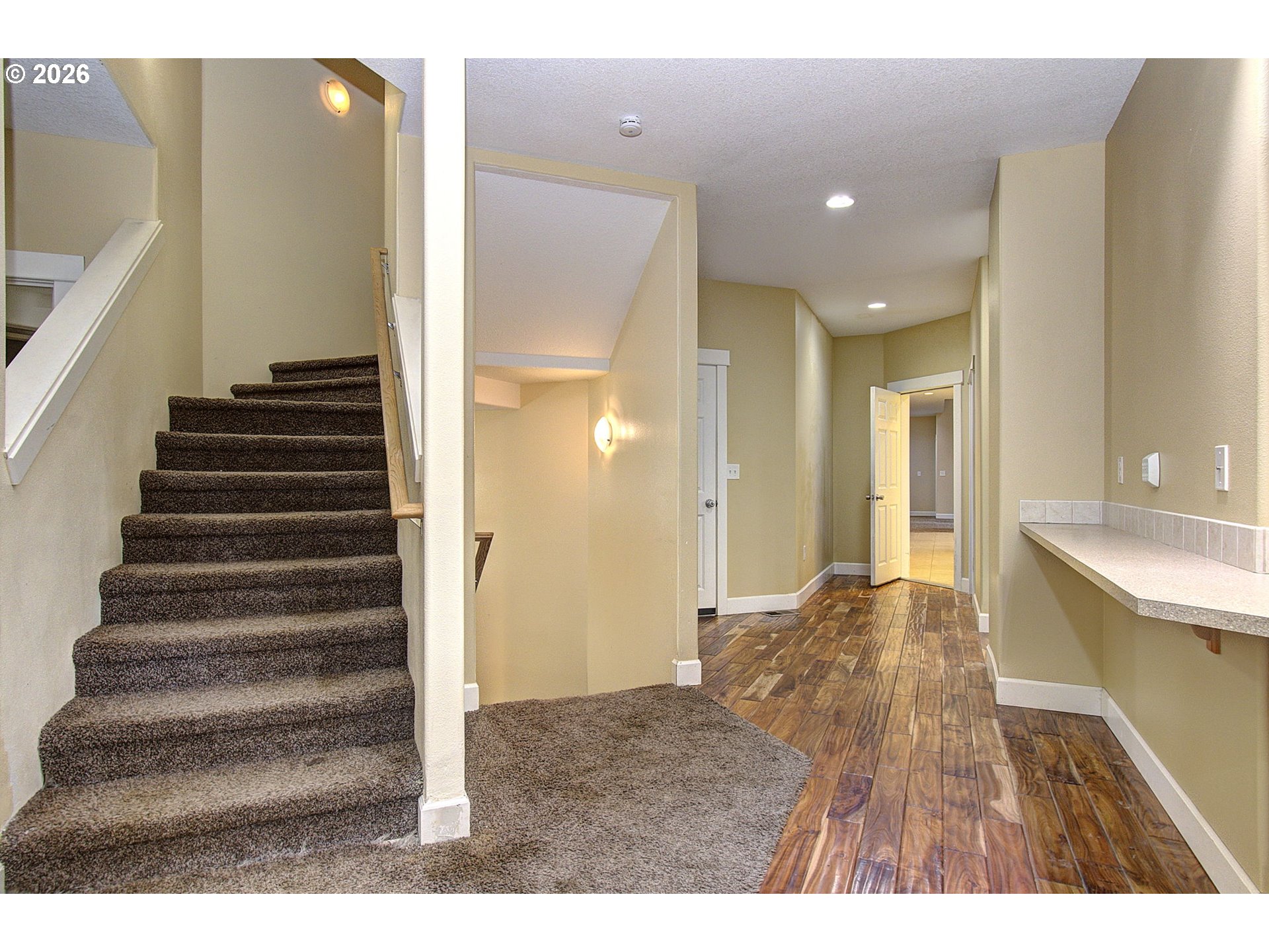 66743 Doetsch Road Deer Island, OR 97054 - Photo 5 of 43 a view of entryway and hall with wooden floor