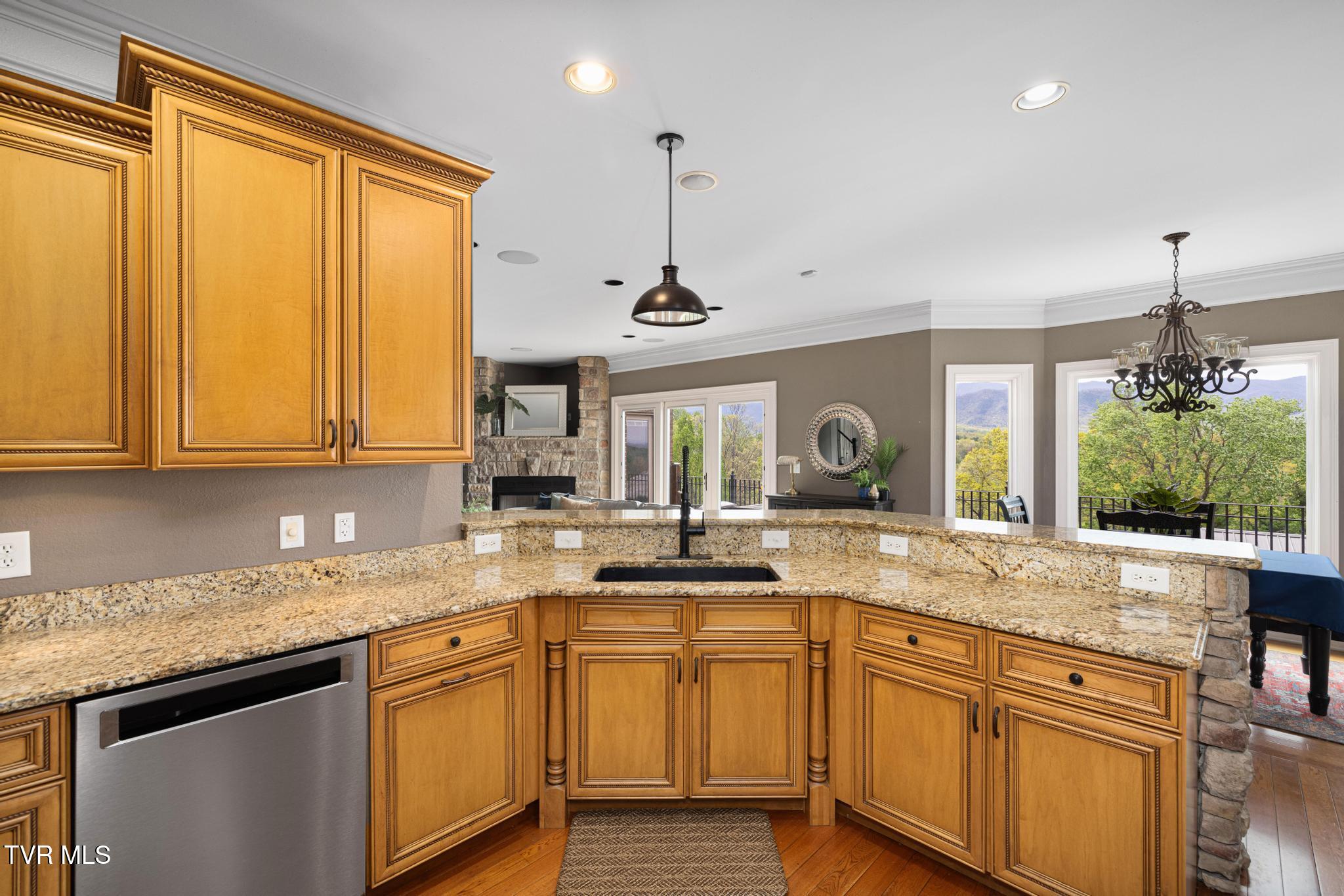 1180 Keller Road Afton, TN 37616 - Photo 11 of 62 Kitchen into living room