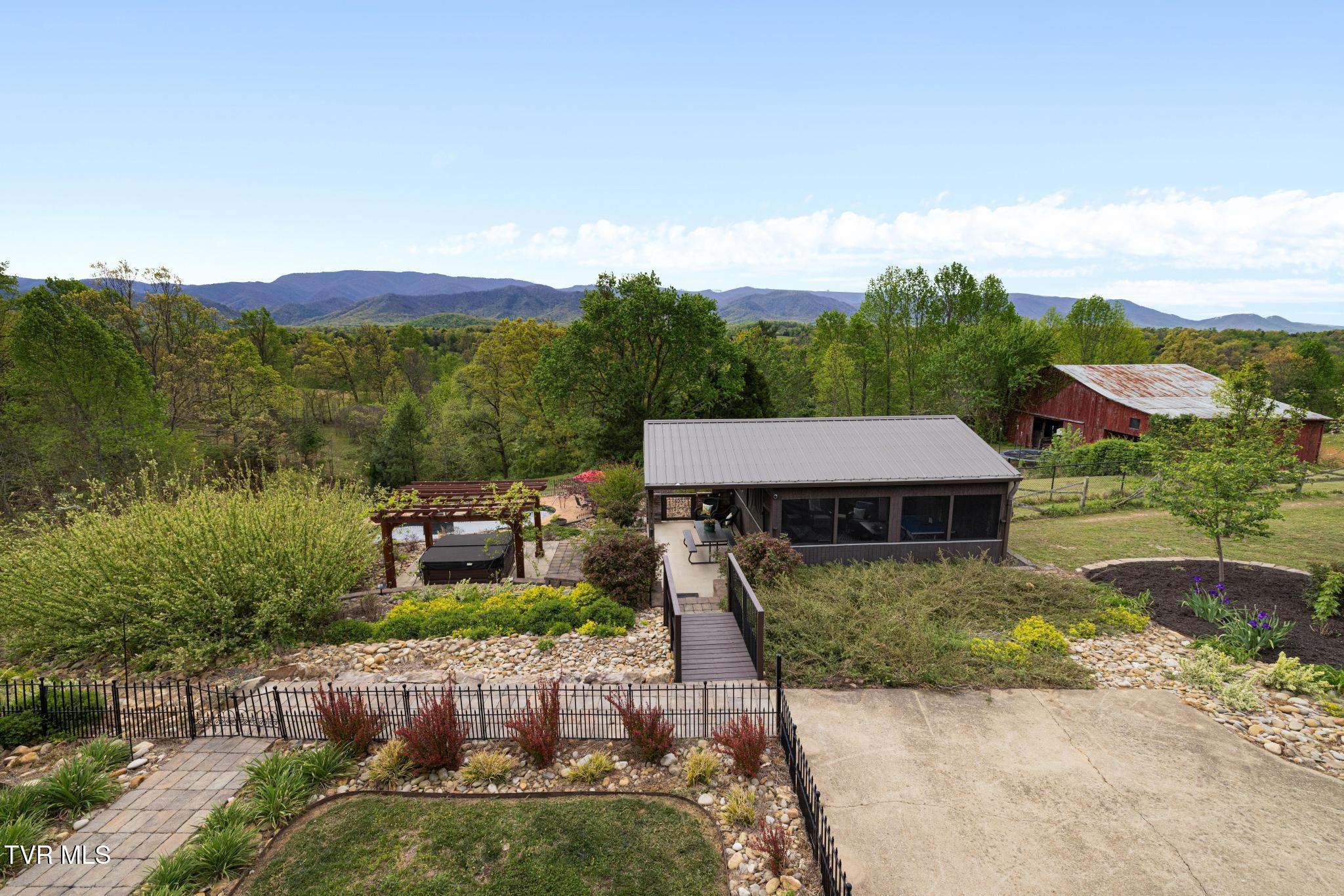 1180 Keller Road Afton, TN 37616 - Photo 25 of 62 Back deck view