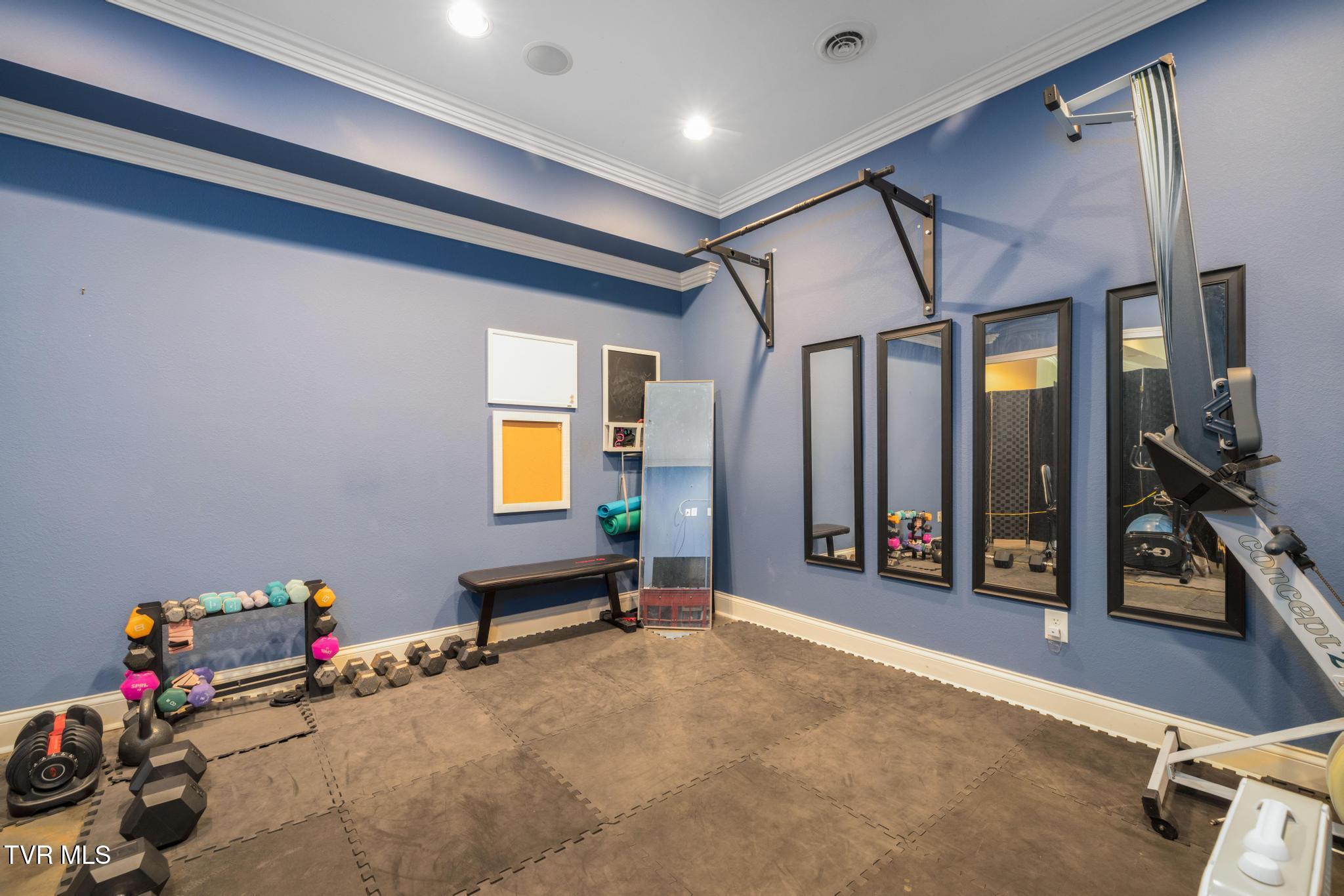 1180 Keller Road Afton, TN 37616 - Photo 34 of 62 Gym in basement
