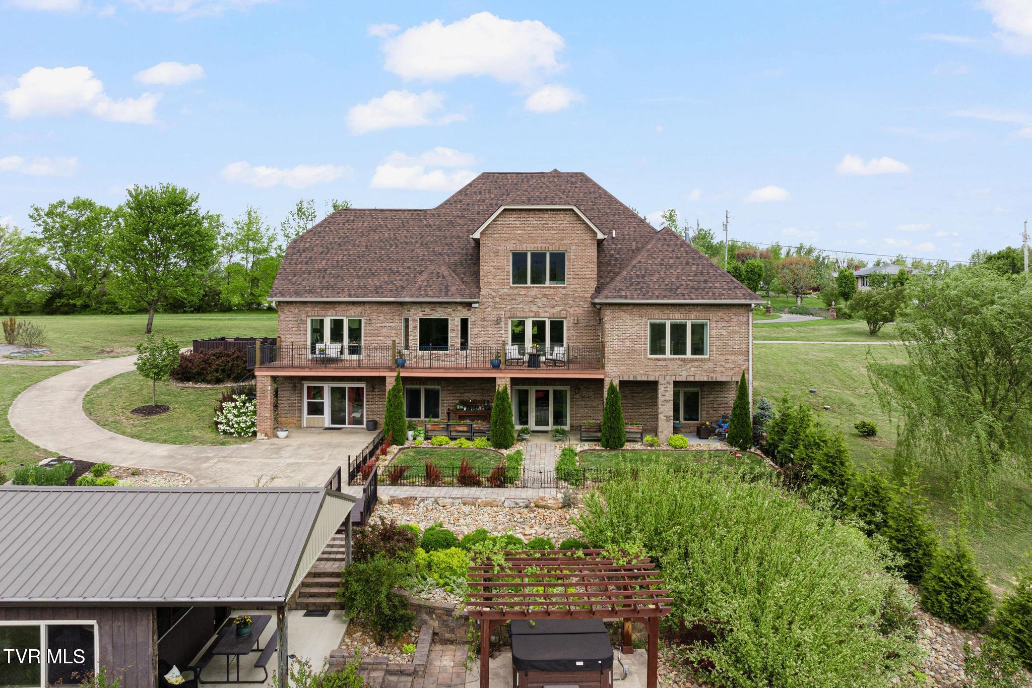 1180 Keller Road Afton, TN 37616 - Photo 54 of 62 Back view of home