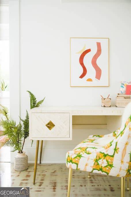 449 Greenwood Avenue Northeast, Unit 1 Atlanta, GA 30308 - Photo 24 of 27 a bathroom with a sink and a mirror
