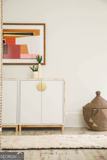 449 Greenwood Avenue Northeast, Unit 1 Atlanta, GA 30308 - Photo 25 of 27 a black and white photo of a living room
