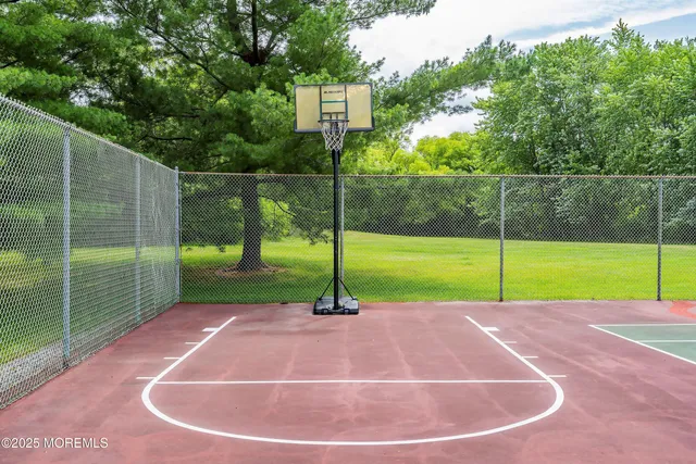 a view of a tennis court