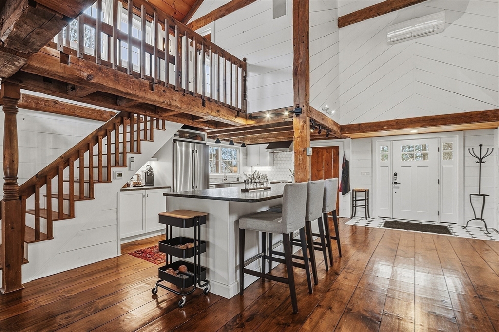 100 Main Street Ashburnham, MA 01430 - Photo 41 of 42 a view of entryway and hall with wooden floor