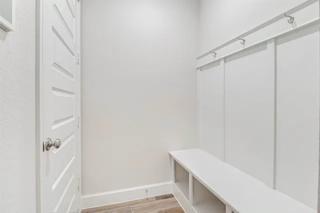 a bathroom with a sink and shower