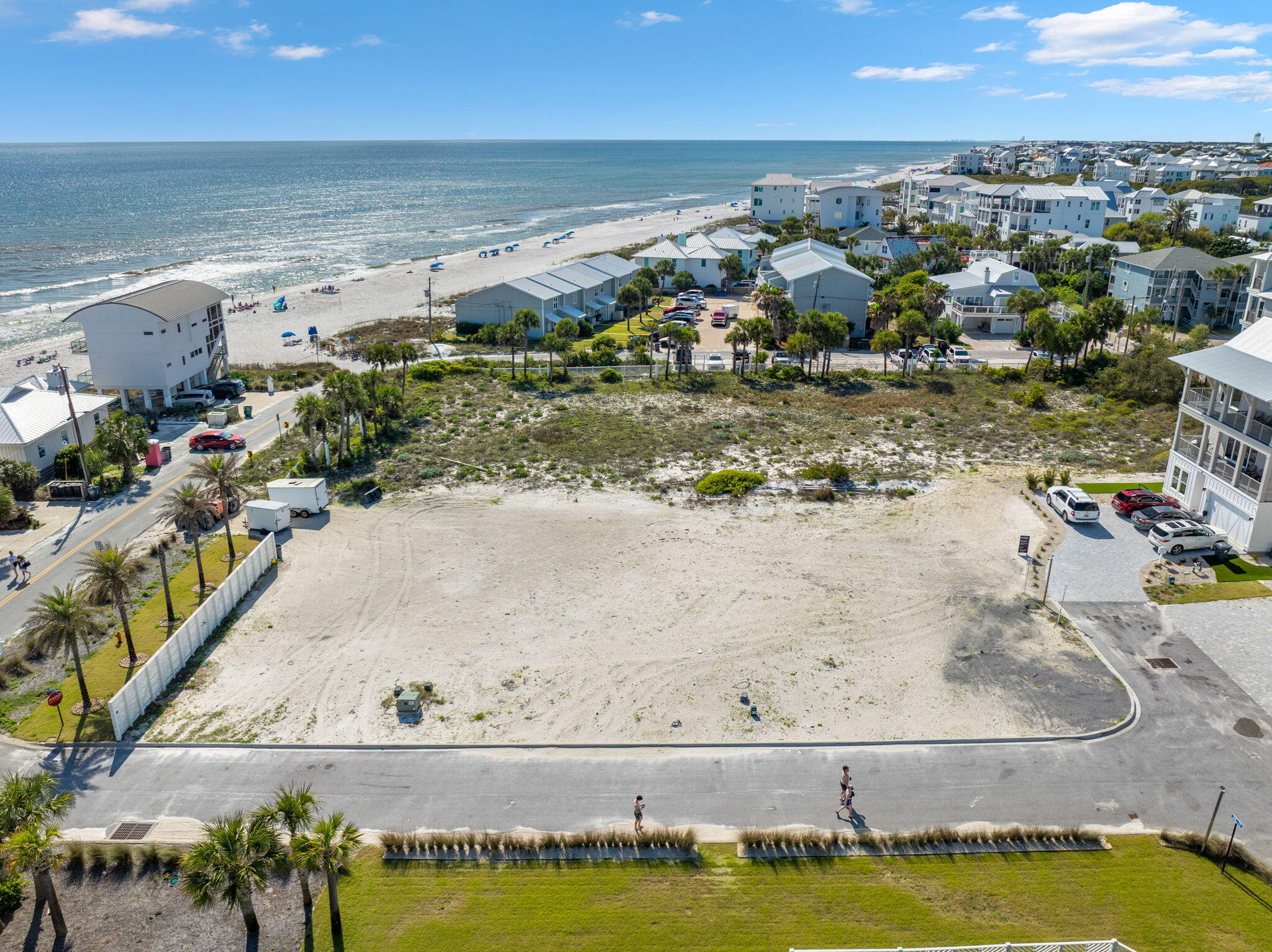 1-2 3 Jan Ln Inlet Beach Inlet Beach, FL 32461 - Photo 27 of 70 an aerial view of a house with a lake view