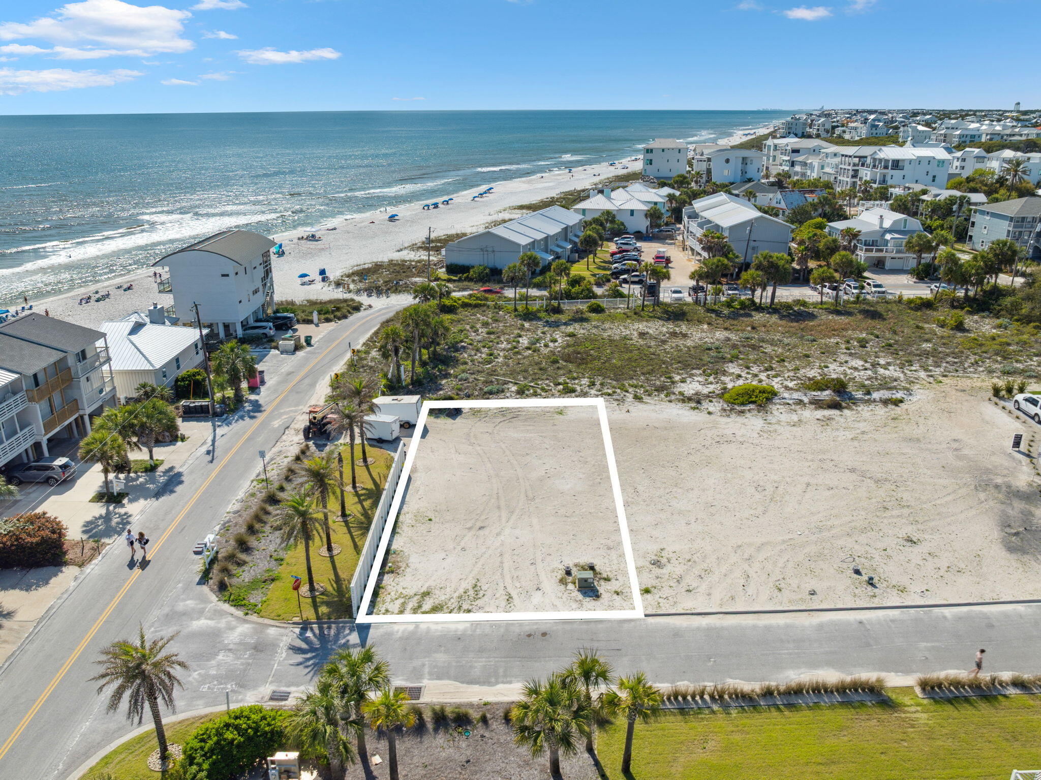 1-2 3 Jan Ln Inlet Beach Inlet Beach, FL 32461 - Photo 30 of 70 an aerial view of residential houses with outdoor space