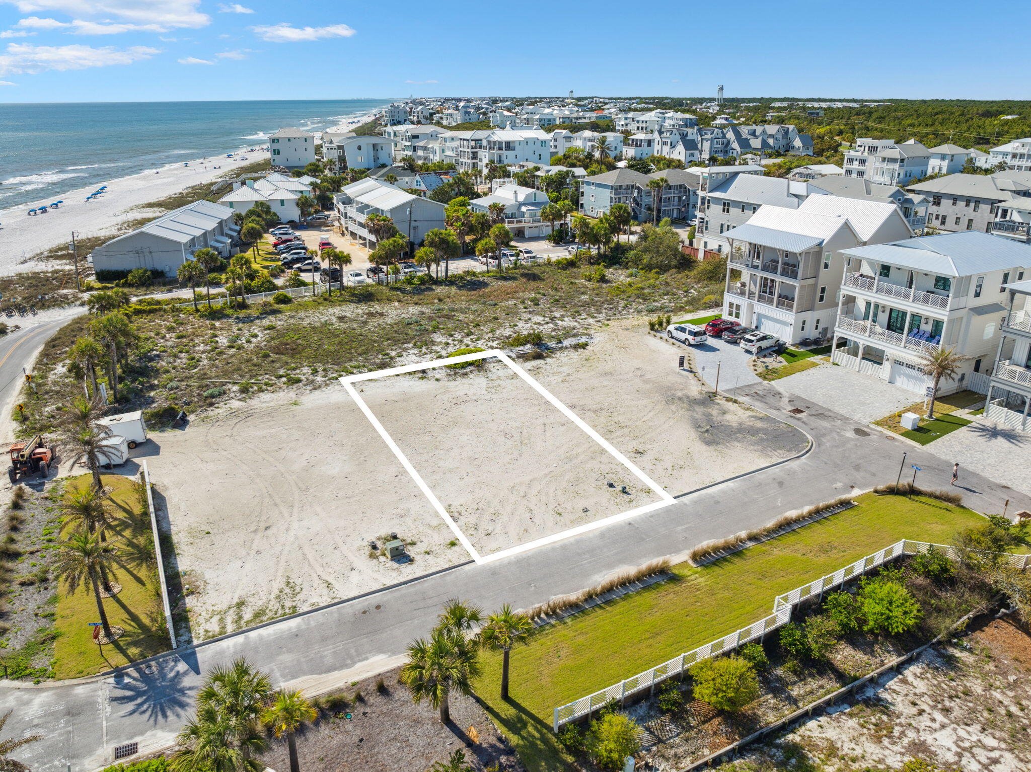 1-2 3 Jan Ln Inlet Beach Inlet Beach, FL 32461 - Photo 34 of 70 an aerial view of residential houses with outdoor space